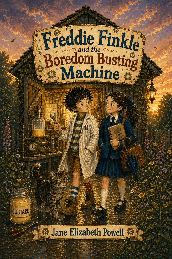 Cover of Freddie Finkle and the Boredom-Busting Machine